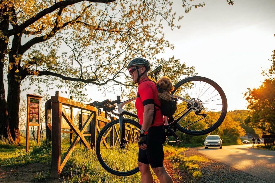 Jak przewozić psa na rowerze- koszyk, torba, plecak czy przyczepka rowerowa?