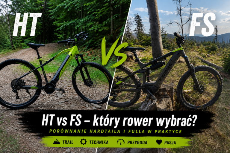e-MTB: hardtail czy full? Kiedy który — z jazdy w Beskidach